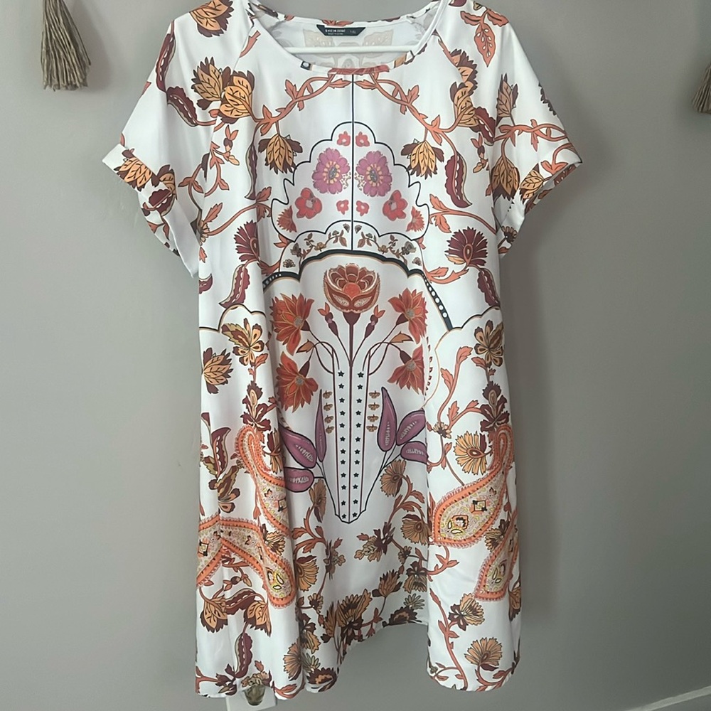 Pattern Shift Dress